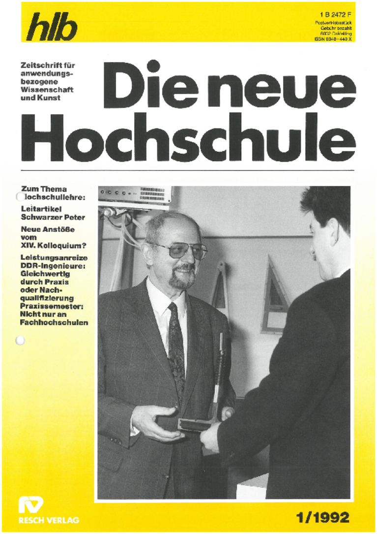 Die Neue Hochschule 1992-1